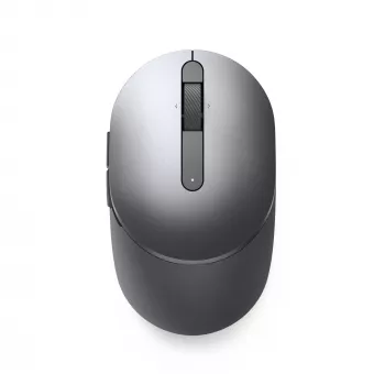 DELL Pro Plus Compact myš – MS5120W – Titan Gray, obojručná, optická, RF Wireless + Bluetooth, 1600 dpi, sivá, titánová