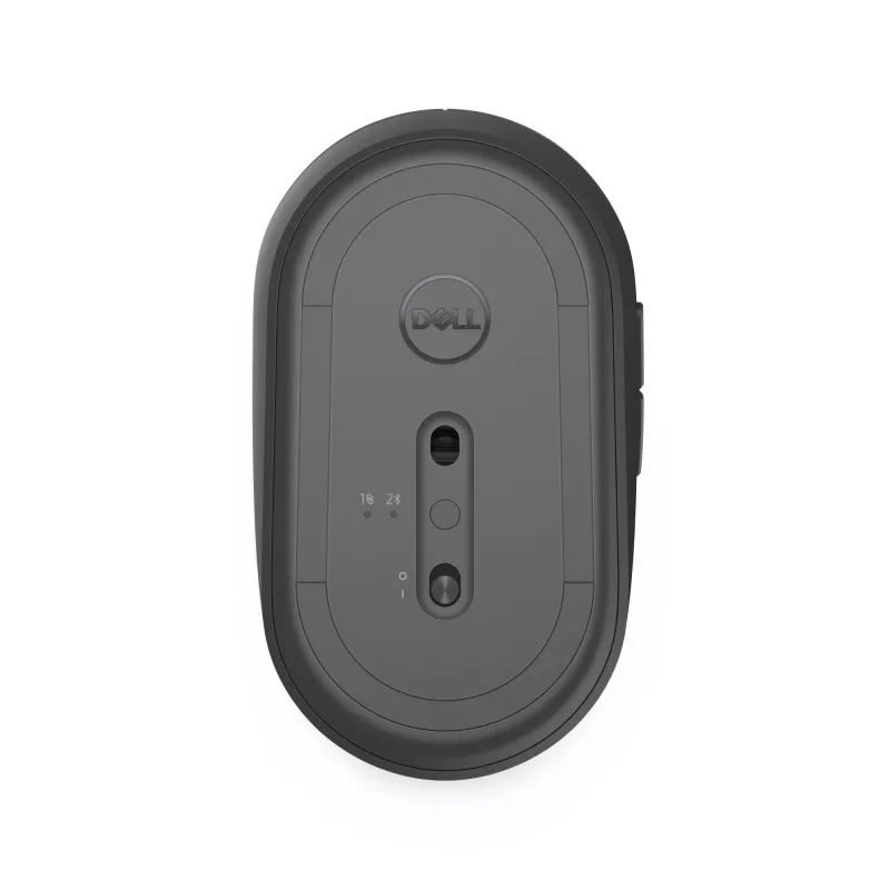 DELL Pro Plus Compact myš – MS5120W – Titan Gray, obojručná, optická, RF Wireless + Bluetooth, 1600 dpi, sivá, titánová