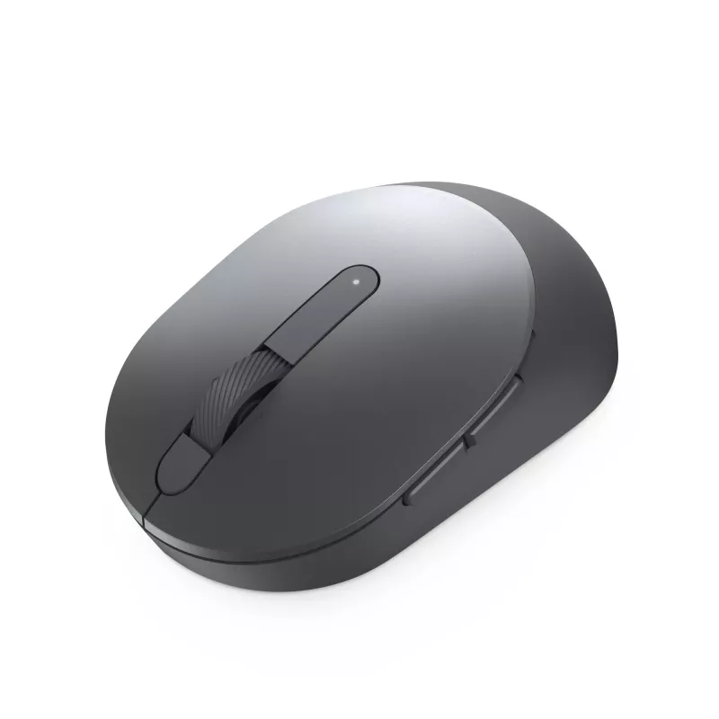 DELL Pro Plus Compact myš – MS5120W – Titan Gray, obojručná, optická, RF Wireless + Bluetooth, 1600 dpi, sivá, titánová