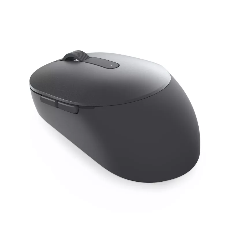 DELL Pro Plus Compact myš – MS5120W – Titan Gray, obojručná, optická, RF Wireless + Bluetooth, 1600 dpi, sivá, titánová