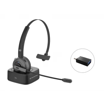 Conceptronic POLONA Bezdrôtový Bluetooth headset s nabíjacou stanicou