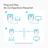 TP-Link TL-PA7027P KIT PowerLine sieťový adaptér 1000 Mbit/s Ethernet LAN biely 2 kusy