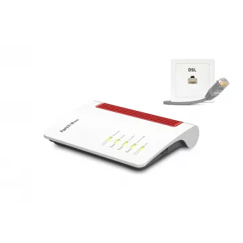 Box FRITZ! 7510 WLAN router Gigabit Ethernet Single-Band (2,4 GHz) biela