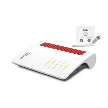 Box FRITZ 6670 WLAN router Dual-Band (2.4 GHz / 5 GHz) biela
