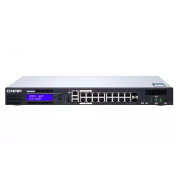 QNAP QGD-1600P Managed Gigabit Ethernet (10/100/1000) Power over Ethernet (PoE) 1U čierna, sivá