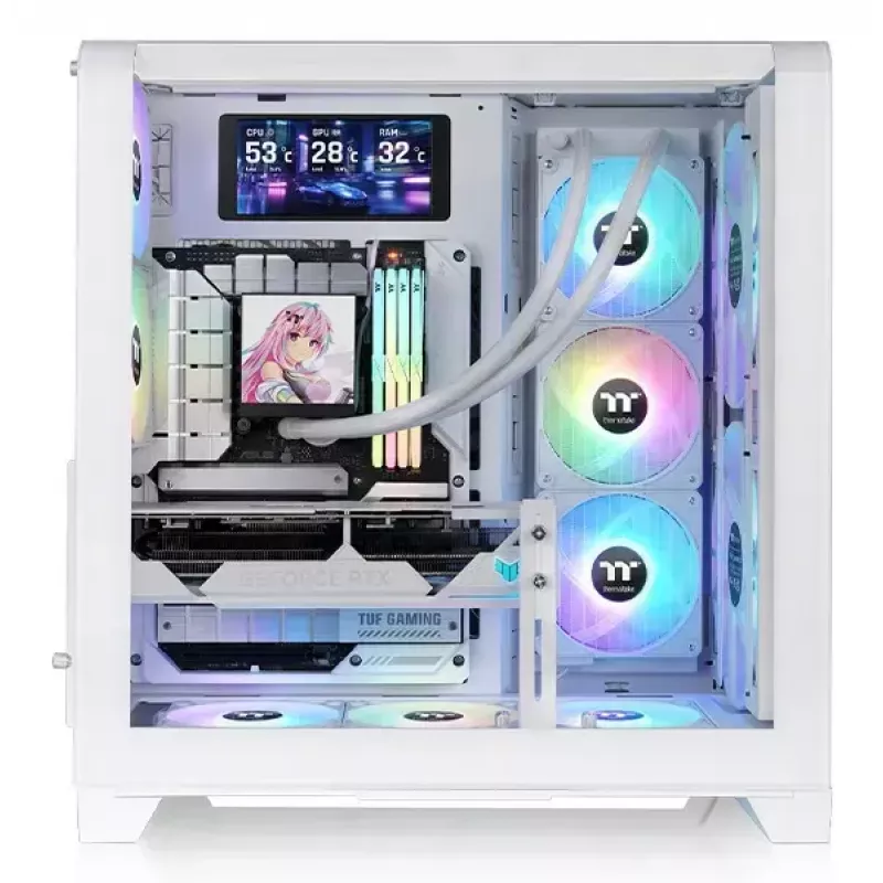 PC skriňa Thermaltake View 390 Air Midi Tower biela