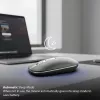 Inca IWM-531RA bezdrôtová myš a Bluetooth, 1600 DPI, tlačidlo 4D, tichá, antracitová