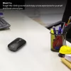 Inca IWM-531RA bezdrôtová myš a Bluetooth, 1600 DPI, tlačidlo 4D, tichá, antracitová