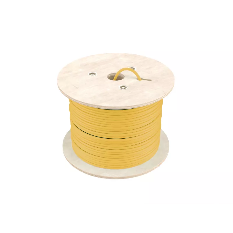 Sieťový kábel EQUIP 404563 Cat7a S/FTP (S-STP) 1000 m, žltý, 10GBase-T
