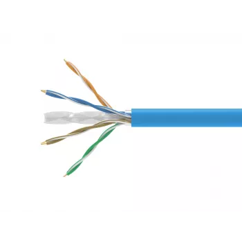 Sieťový kábel EQUIP 404542 Cat6a U/UTP modrý, 305 m, 10GBase-T