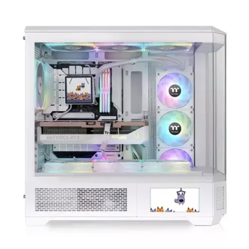 Full-Tower skriňa Thermaltake CA-11H-00F6WN-00 biela PS2 podpora 120/140-mm ventilátor