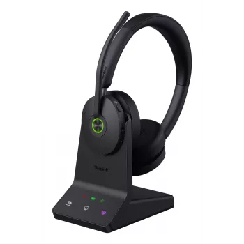 Yealink WH68 UC headset, káblový a bezdrôtový, 20 - 20000 Hz, hovory/hudba, 155 g, headset, čierna