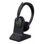 Yealink WH68 UC headset, káblový a bezdrôtový, 20 - 20000 Hz, hovory/hudba, 155 g, headset, čierna