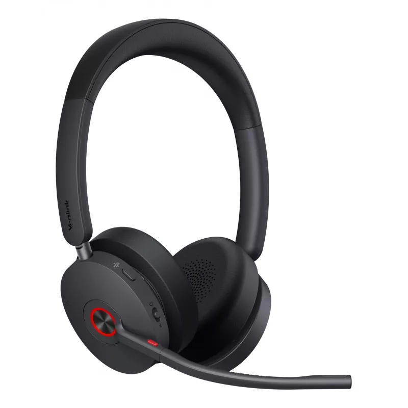 Yealink WH68 UC headset, káblový a bezdrôtový, 20 - 20000 Hz, hovory/hudba, 155 g, headset, čierna