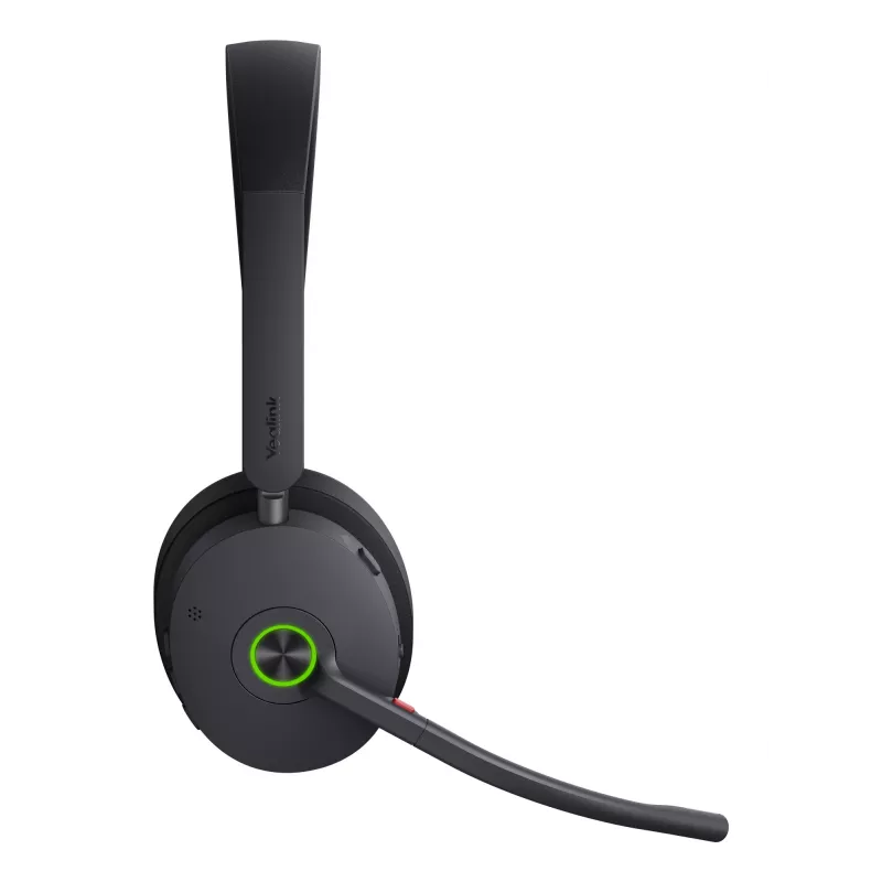 Yealink WH68 UC headset, káblový a bezdrôtový, 20 - 20000 Hz, hovory/hudba, 155 g, headset, čierna