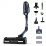 Rowenta X-Force Flex 12.60 Aqua RH98C0WO bezdrôtový tyčový vysávač 2v1, na sucho aj na mokro, bez vrecka, 320 W, 25,9 V, modrý/sivý