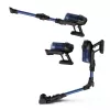 Rowenta X-Force Flex 12.60 Aqua RH98C0WO bezdrôtový tyčový vysávač 2v1, na sucho aj na mokro, bez vrecka, 320 W, 25,9 V, modrý/sivý