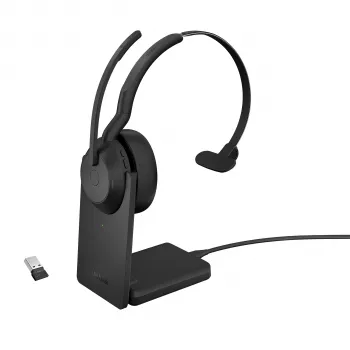 Headset Jabra Evolve2 55 - Link380a UC Mono (vrátane stojana)