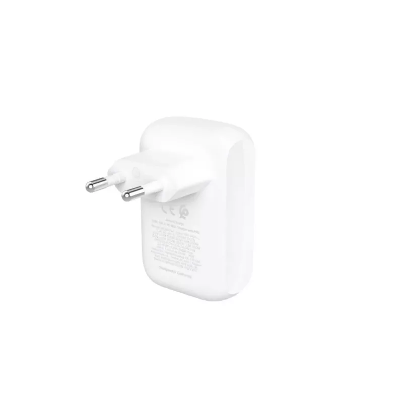 BELKIN Boostcharge 42W-30W USB-C+12W Dual nástenná nabíjačka biela