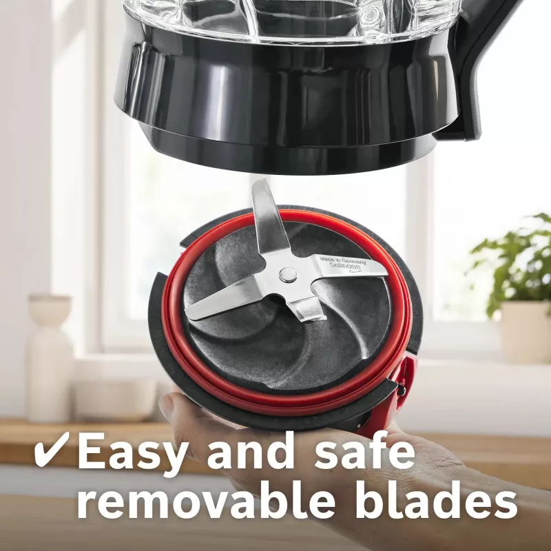 Bosch Serie 4 MMB6177S stolový mixér 1,5 L stolný mixér 1200 W čierna, strieborná