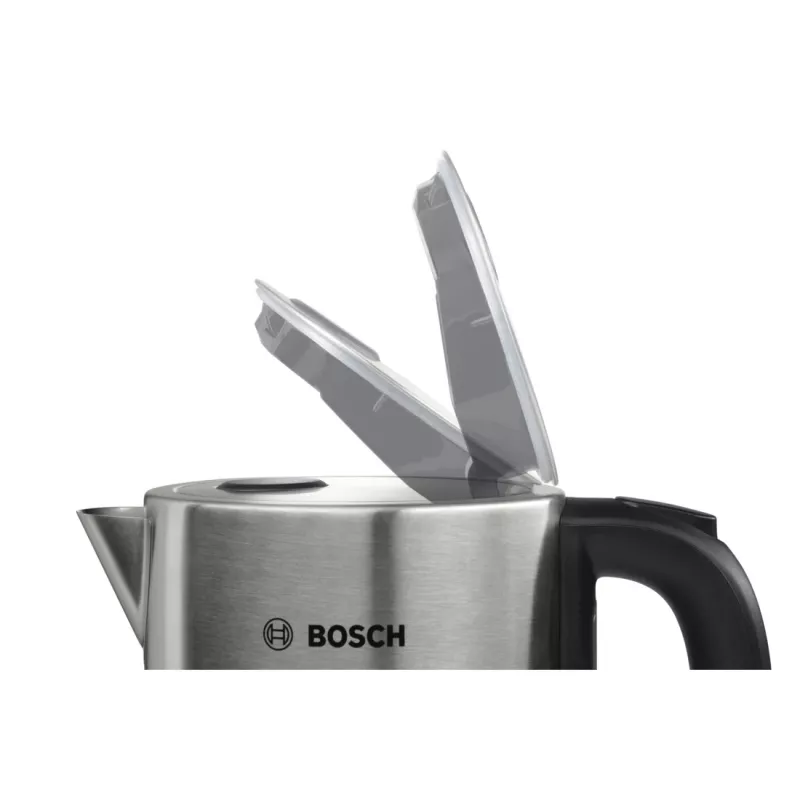 Bosch TWK7S05 rýchlovarná kanvica 1,7 L 2200 W čierna, sivá