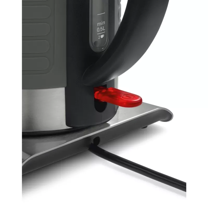 Bosch TWK7S05 rýchlovarná kanvica 1,7 L 2200 W čierna, sivá