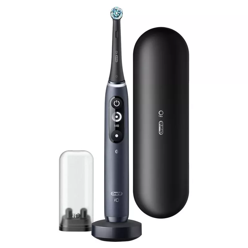 Oral-B iO elektrická zubná kefka dospelí rotačná čierna