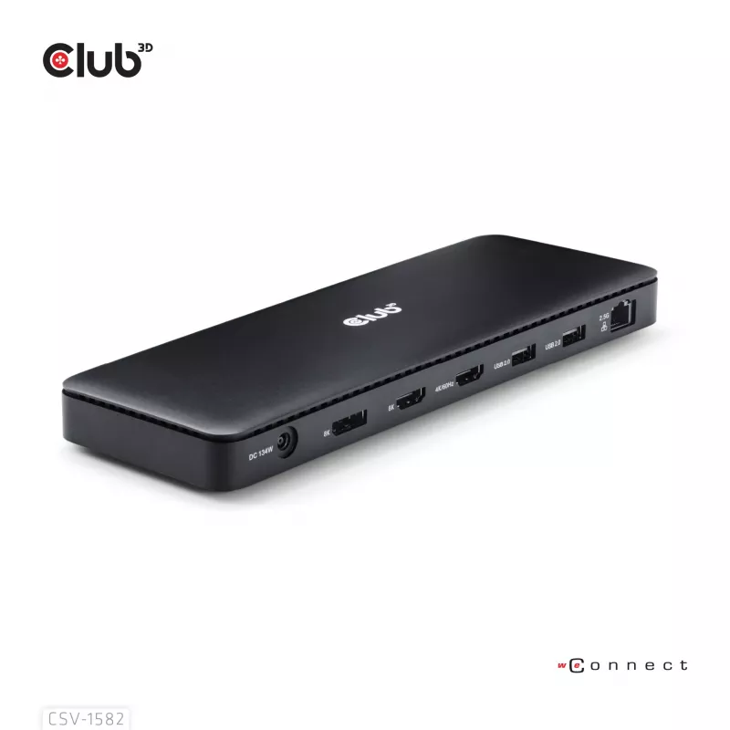 CLUB3D Thunderbolt™ 4 Certified 12-in-1 dokovacia stanica