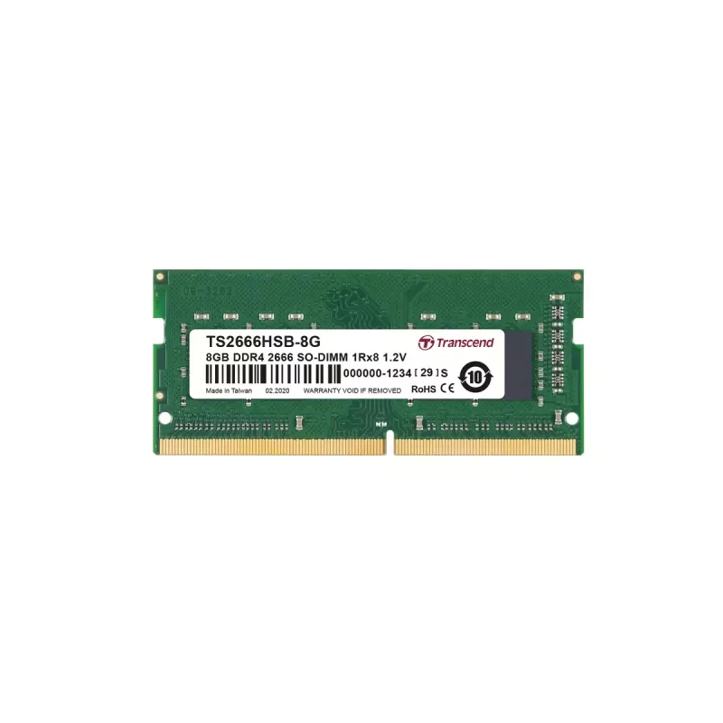 Pamäť Transcend DDR4 SO-DIMM 8GB 2666MHz