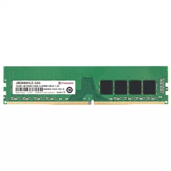 TRANSCEND 32GB Jetram DDR4 2666MHz U-DIMM 2rx8 1,2v