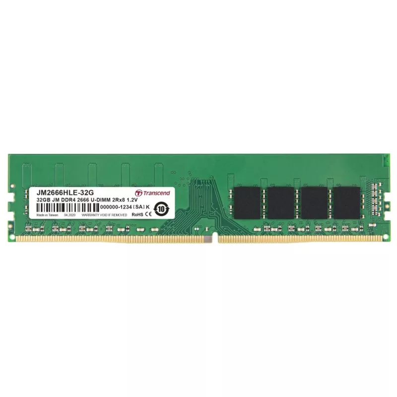 Transcend JetRAM JM2666HLE-32G pamäťový modul 32 GB DDR4 2666 MHz 288-pinový CL19