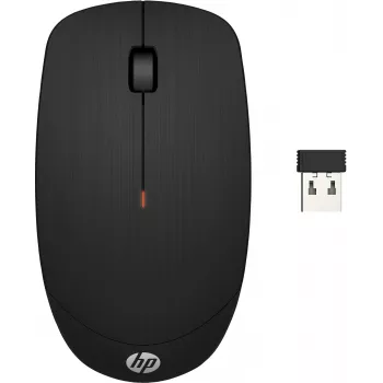 HP Wireless Mouse X200, obojručná, optická, RF bezdrôtová, 1600 DPI, čierna
