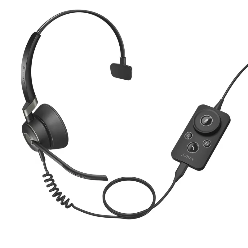 Jabra Engage 50 Mono, káblový, kancelária/call centrum, 20 - 20000 Hz, 61 g, headset, čierny