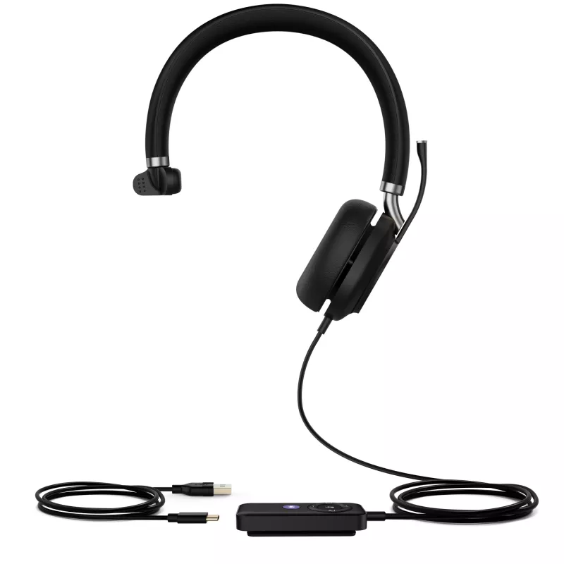 Yealink UH38 Mono Teams -W/O BAT USB-C-USB káblový headset