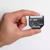 Inteligentný spínač Shelly WAVE 2PM čierny (Shelly) — bezdrôtový Z-Wave, 16 A, 110–240 V, 868,4 MHz