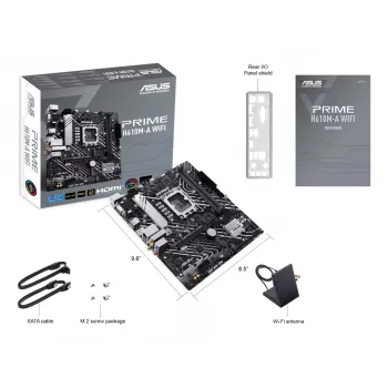 Základná doska ASUS PRIME H610M-A WIFI — Intel H610, LGA 1700, micro ATX, DDR5, 2x DIMM, Wi-Fi 5, 7.1 Audio