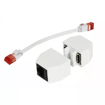 ALLNET ALL-RJ45-MAGNET rozširujúce karty/adaptéry RJ-45 biela 90W