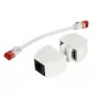 ALLNET ALL-RJ45-MAGNET rozširujúce karty/adaptéry RJ-45 biela 90W