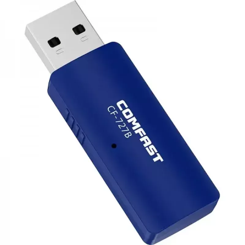 ALLNET ALL-WA0300AC Wireless AC USB Wi-Fi adaptér, 867 Mbit/s, modrý