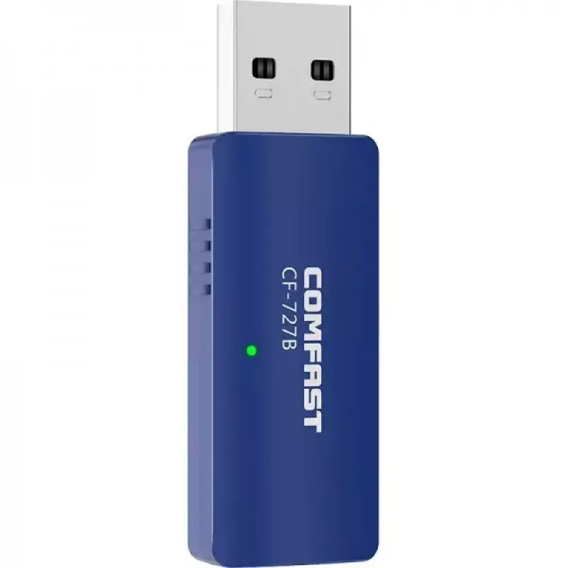 ALLNET ALL-WA0300AC Wireless AC USB Wi-Fi adaptér, 867 Mbit/s, modrý