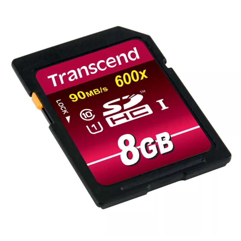 Flash pamäť Transcend 8 GB SDHC Class 10 UHS-I 600x TS8GSDHC10U1