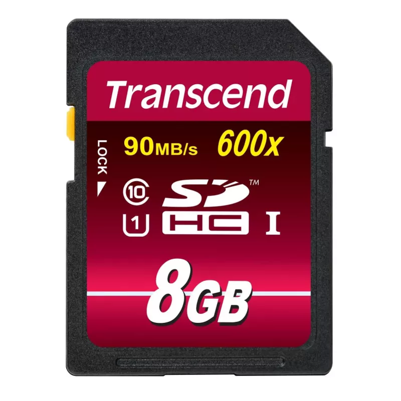 Flash pamäť Transcend 8 GB SDHC Class 10 UHS-I 600x TS8GSDHC10U1