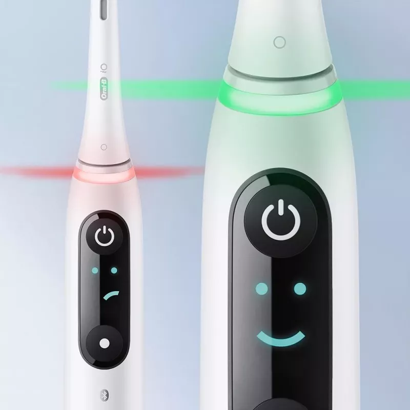 Oral-B iO elektrická zubná kefka dospelí rotačná zubná kefka biela