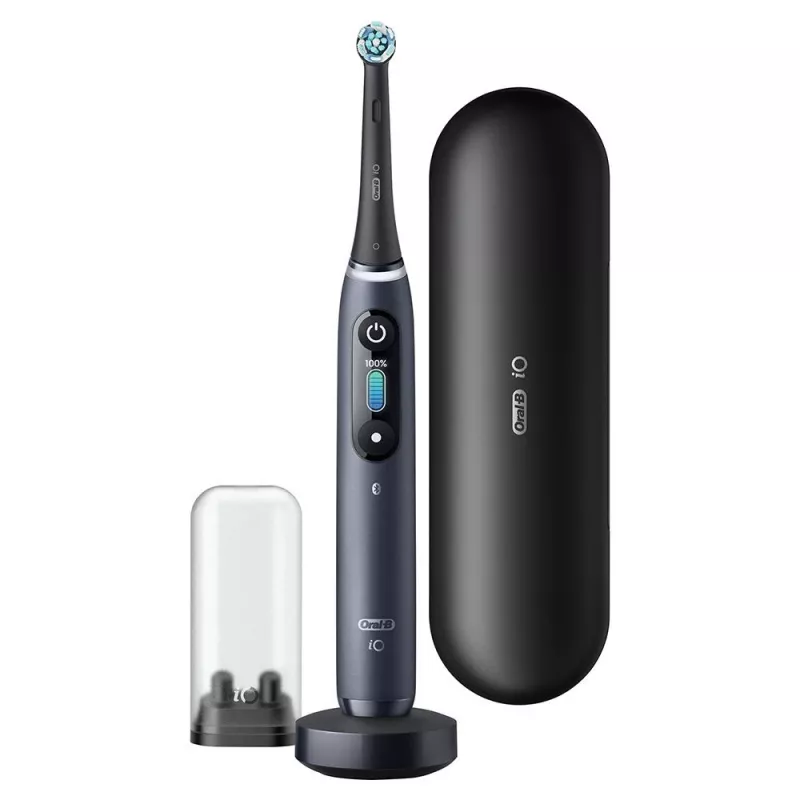 Oral-B iO elektrická zubná kefka dospelí rotačná zubná kefka čierna