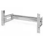 DIGITUS držiak na lištu DIN, 4U, 178 x 483 x 223 mm, pozinkovaný, vrátane lišty DIN, variabilná hĺbka a výška