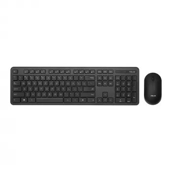 ASUS CW100 klávesnica myš v balení univerzálna RF bezdrôtová + USB čierna