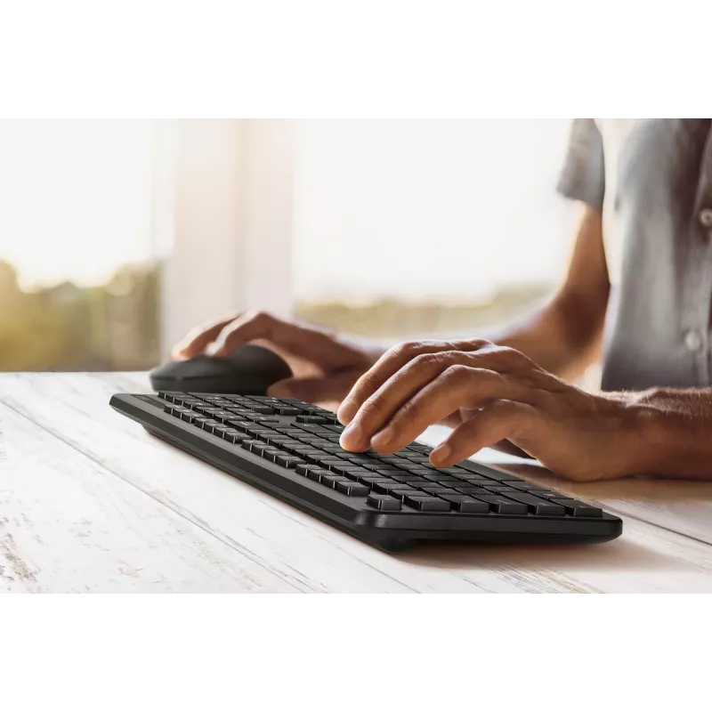 ASUS CW100 klávesnica myš v balení univerzálna RF bezdrôtová + USB čierna