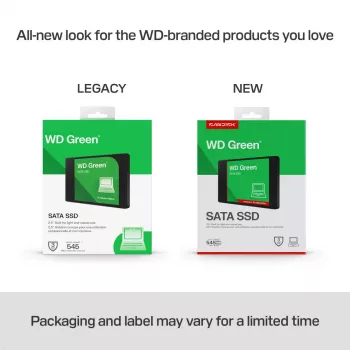 WESTERN DIGITAL SSD - WD Green - 500GB - SATA 6Gb/s - 2,5