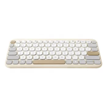 ASUS Marshmallow KW100 klávesnica bezdrôtová Bluetooth QWERTZ béžová sivá biela