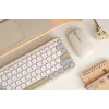 ASUS Marshmallow KW100 klávesnica bezdrôtová Bluetooth QWERTZ béžová sivá biela
